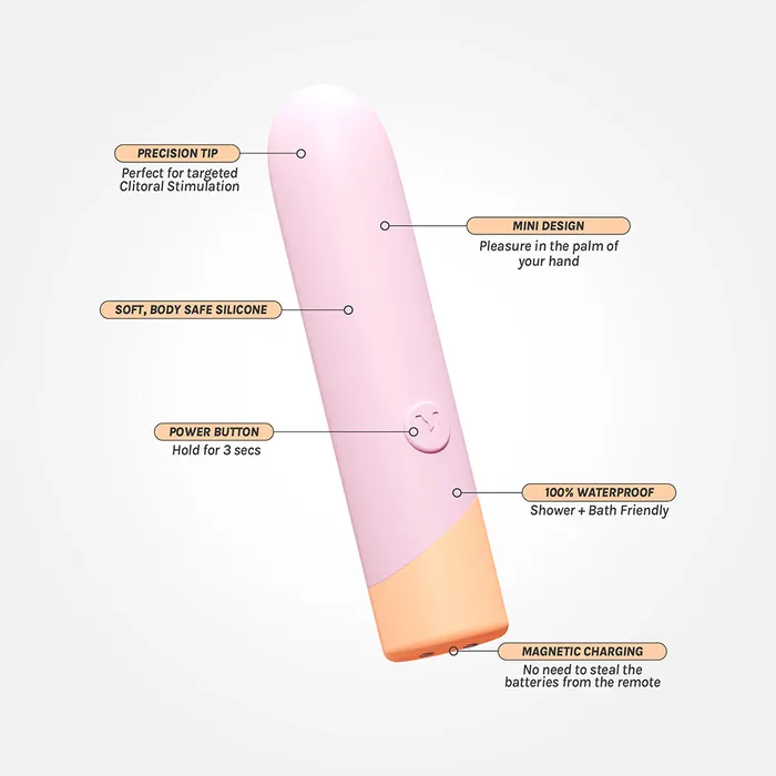VUSH Peachy Bullet Vibe VUSH Vibrators