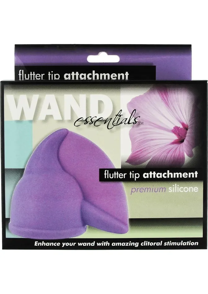 Wand Essentials Female Sex Toys Wand Essentials Fluttertip Silicone Wand Attachment