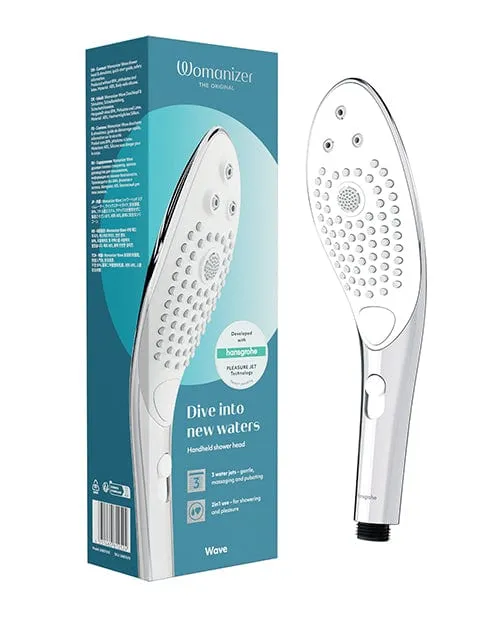Womanizer Wave Shower Head Chrome Wow Tech Vibrators