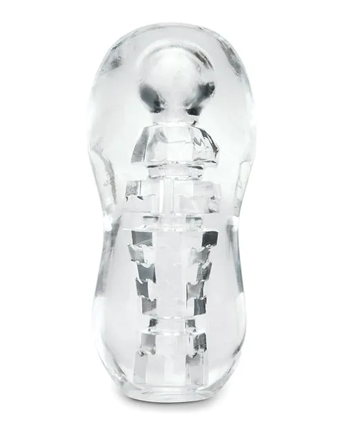 Xgen Male Sex Toys ZOLO Gripz Spinner Stroker Clear