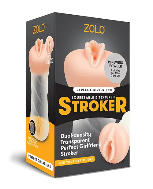 Xgen Male Sex Toys ZOLO Perfect Girlfriend Transparent Stroker