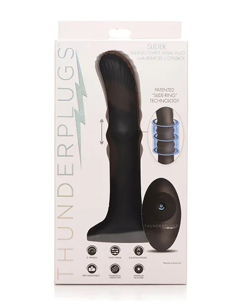 Xr LLC Female Sex Toys ThunderPlugs Sliding Shaft Silicone Vibrator