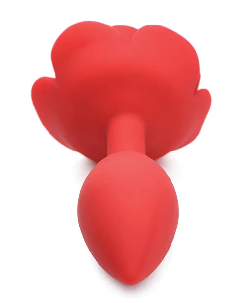 Xr LLC Male Sex Toys Booty Bloom Silicone Rose Anal Plug