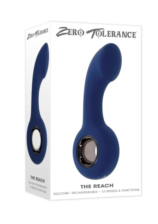 Zero Tolerance Reach Rechargeable Silicone Anal Plug Zero Tolerance Anal